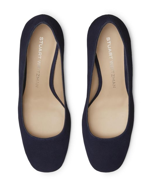 Stuart Weitzman Blue Maeve 50