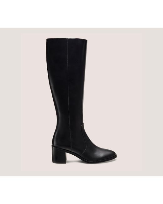 Stuart Weitzman Esme Zip Boot w Knee high in Black Lyst