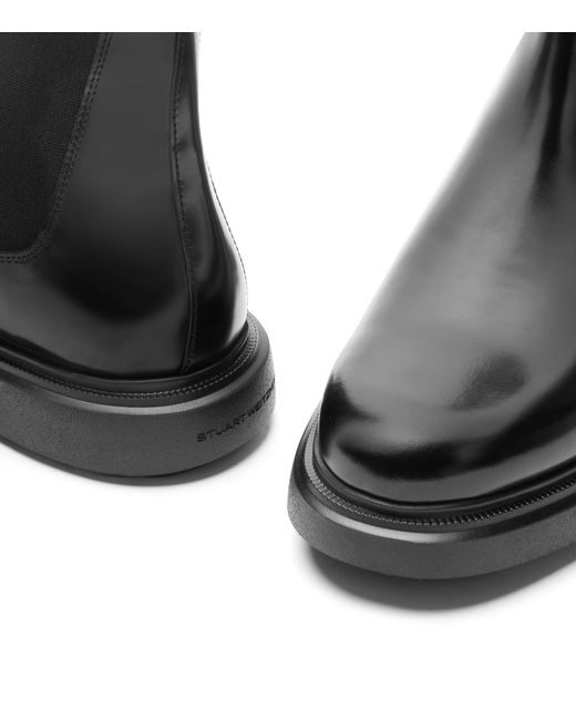 Stuart Weitzman Black Amos for men
