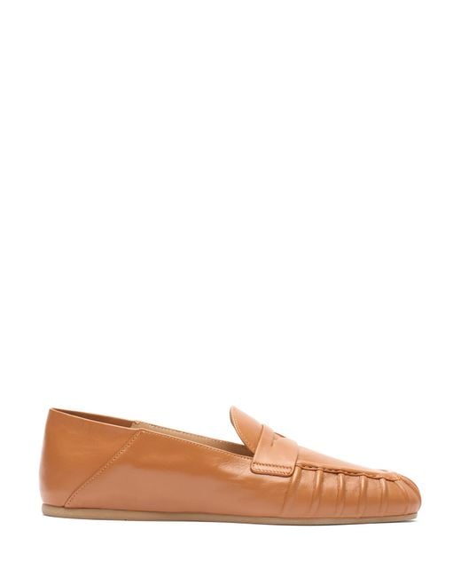 Stuart Weitzman Brown Brooks Loafer