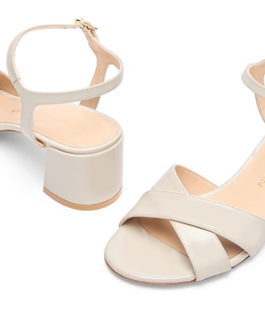 Stuart Weitzman Natural Dayna Block 50