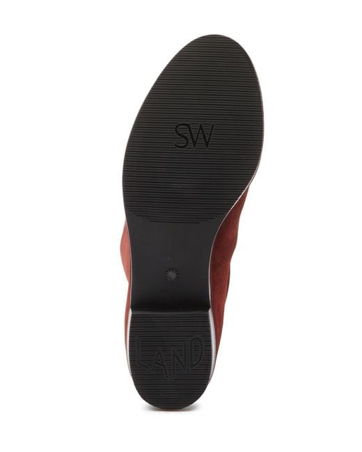 Lowland Stuart Weitzman en coloris Red