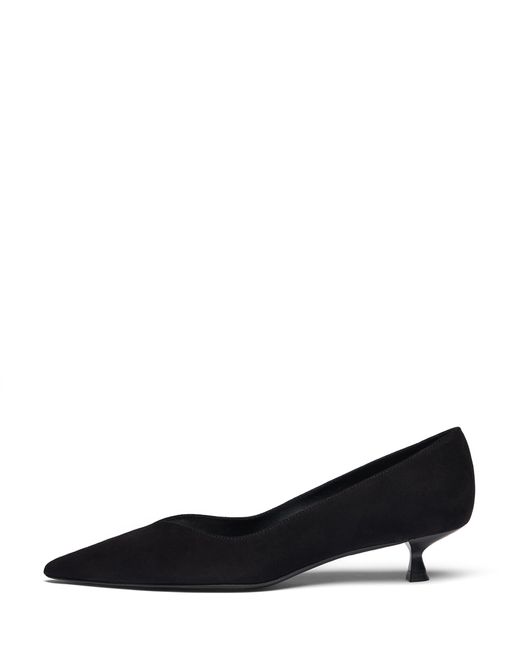 Stuart Weitzman Black Eva 35 Pump