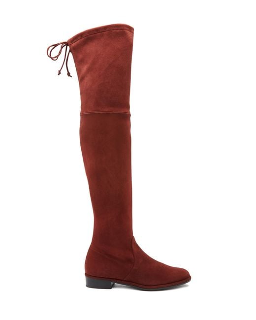 Lowland Stuart Weitzman en coloris Red