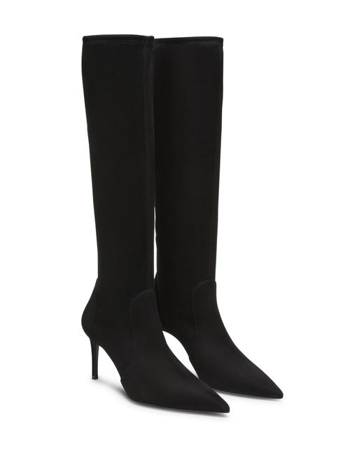 Stuart Weitzman Black Stuart Power Boot 75