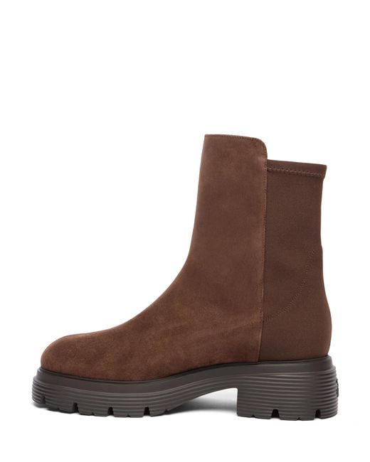Stuart Weitzman Brown 5050 Hudson Lite Bootie