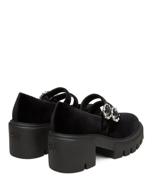 Stuart Weitzman Black Soho Leighton Mary Jane