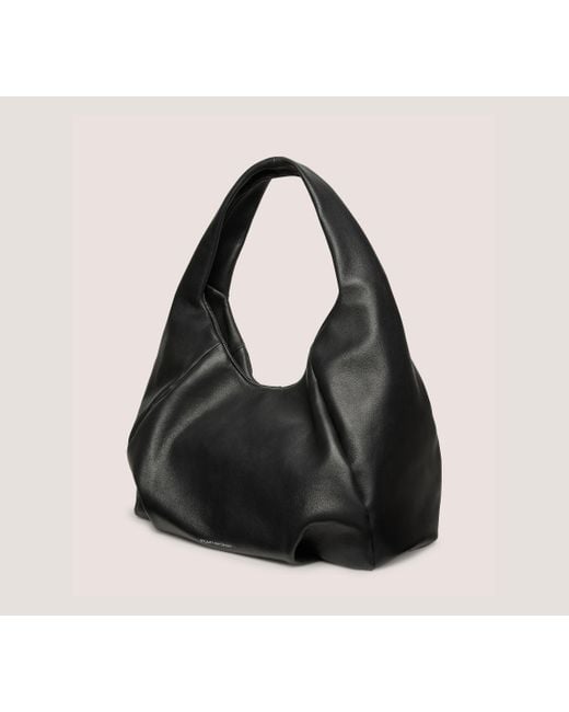 Stuart Weitzman Black Moda Hobo Bag Handbags
