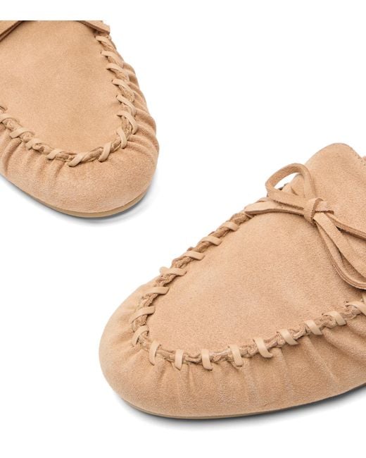 Stuart Weitzman Natural Loafers