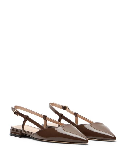 Stuart Weitzman Brown Vinnie Slingback