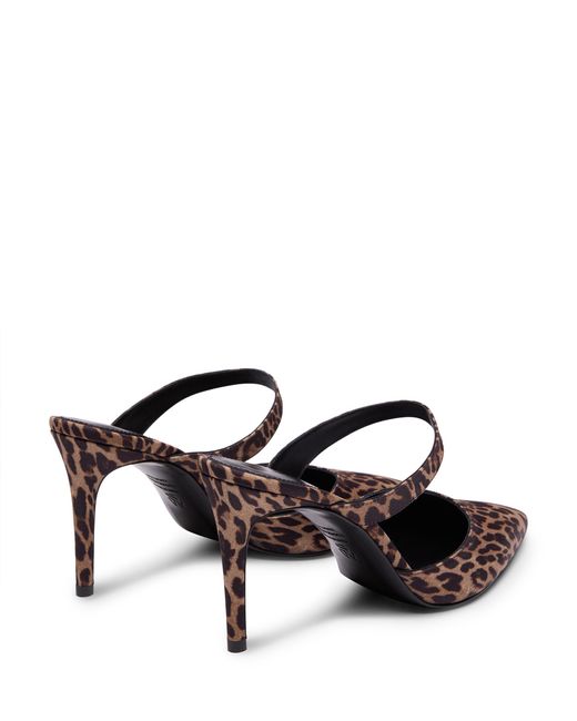 Heeled Mules di Stuart Weitzman in Brown