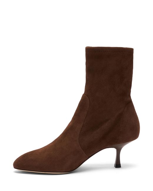 Stuart Weitzman Brown Madison Stiefelette 60