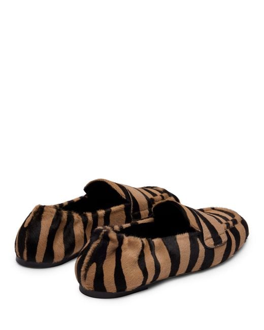 Stuart Weitzman Brown Bryant Loafer
