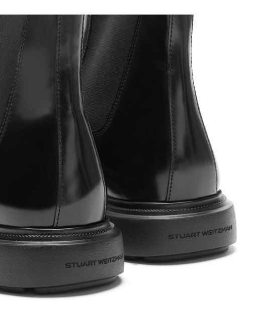Stuart Weitzman Black Amos for men