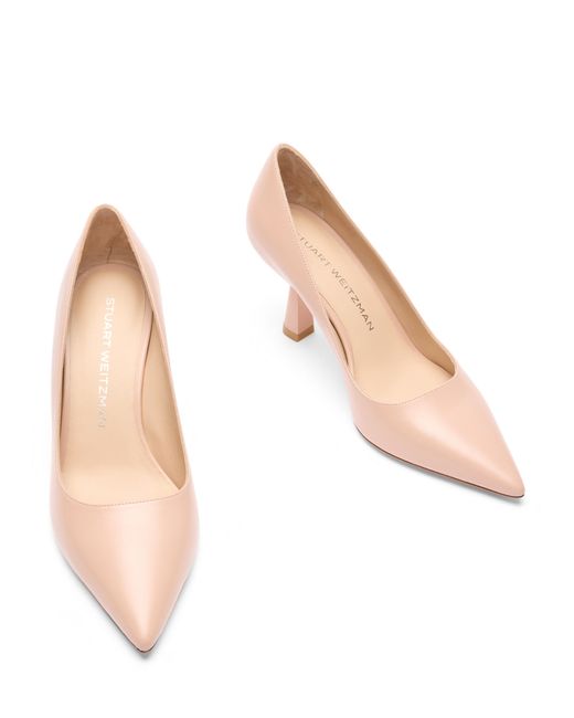 Stuart Weitzman Pink Stuart Sculpt 75