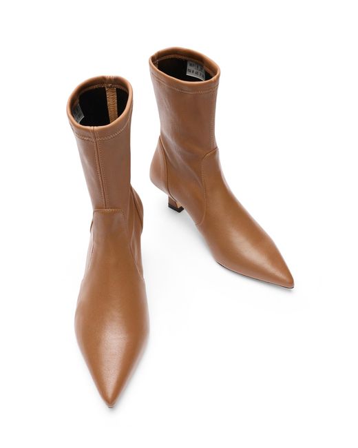 Stuart Weitzman Brown Vinnie Bootie 50