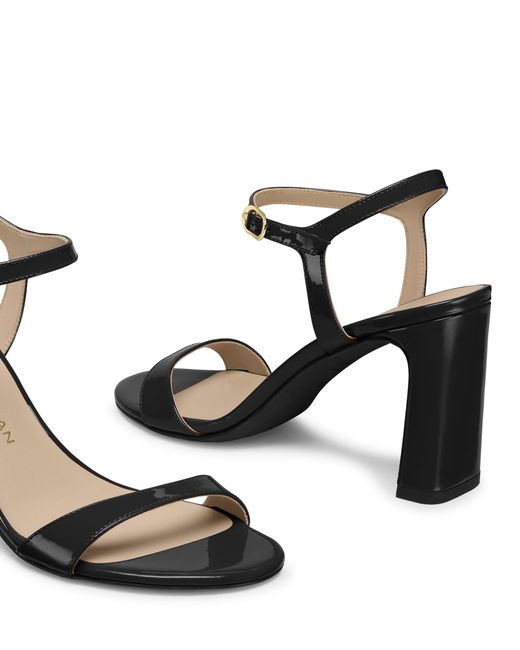 Stuart Weitzman Black Babette 85