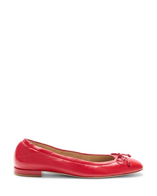 Stuart Weitzman Red , BRIA BALLET FLAT, LOAFER UND FLACHE SCHUHE,