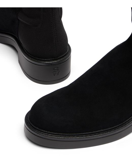 5050 Celia Boot di Stuart Weitzman in Black