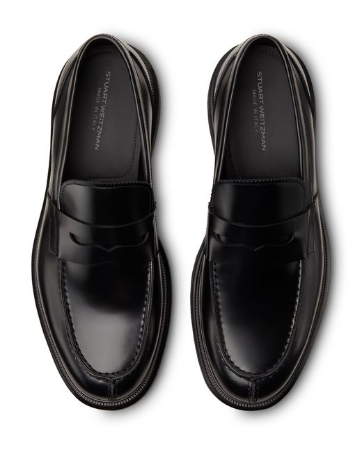 Stuart Weitzman Black Alvin for men