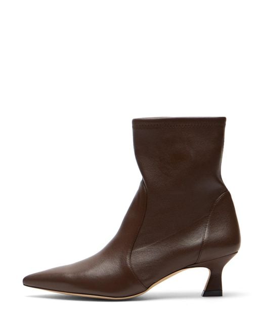 Stuart Weitzman Brown Vinnie Bootie 50