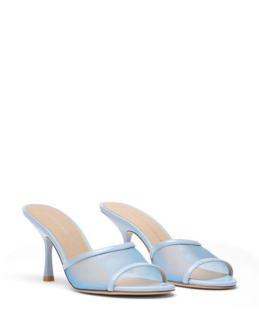 Stuart Weitzman Blue Bareitall Slide 85