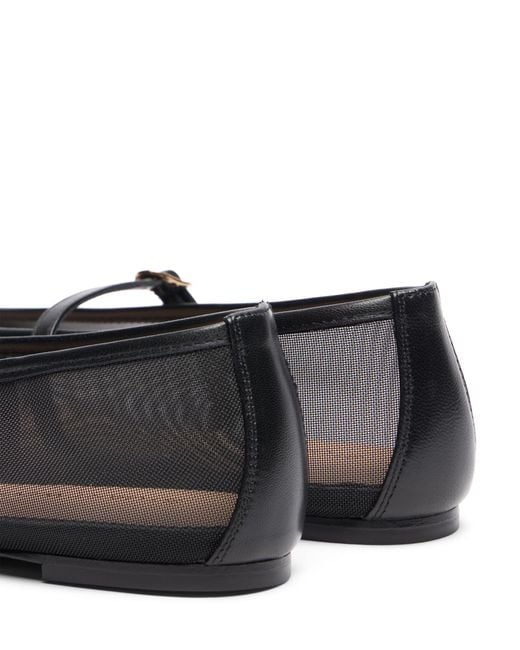 Stuart Weitzman Black Bareitall Mary Jane
