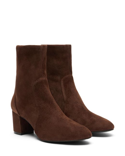 Stuart Weitzman Brown Yuliana Bootie 60