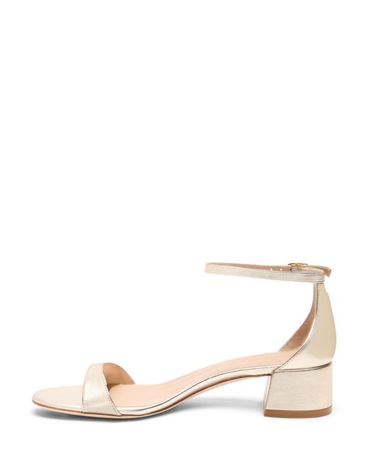 Nudist Block 35 Stuart Weitzman de color Natural