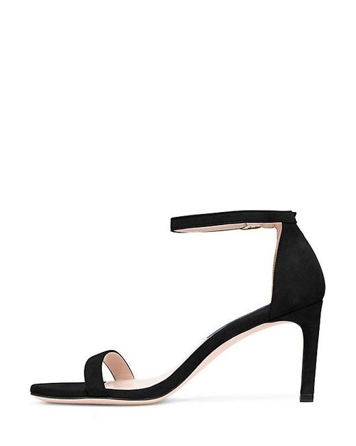 Stuart Weitzman Black Nunakedstraight