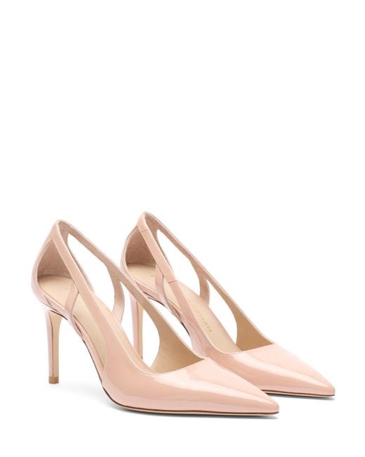 Stuart Weitzman Pink Stuart Power Cutout 85