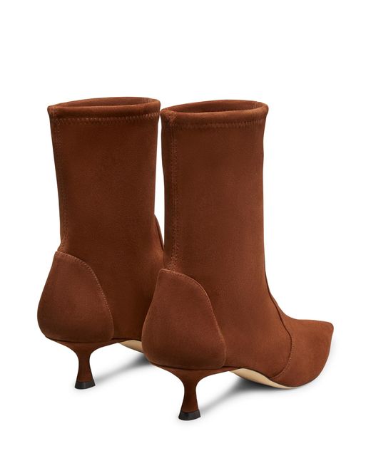Stuart Weitzman Brown Naomi 50 Bootie