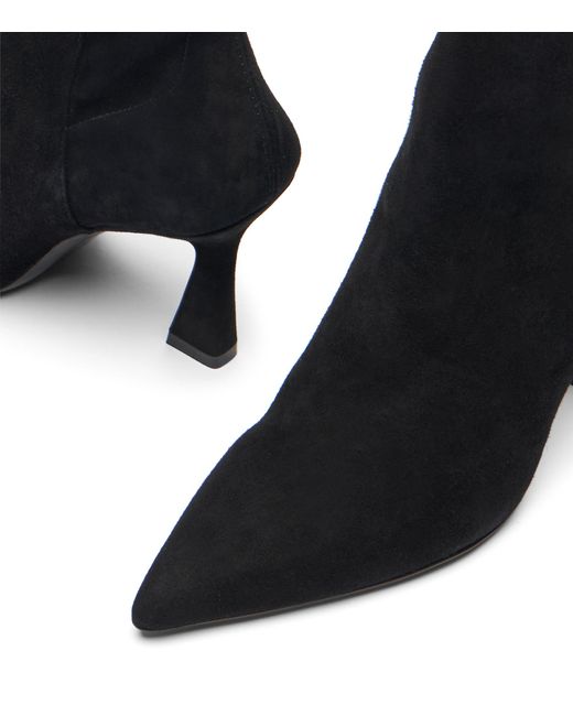 Stuart Weitzman Black 5050 Vinnie Bootie 85