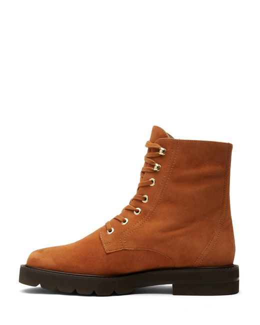 Stuart Weitzman Brown Mila Lift Bootie