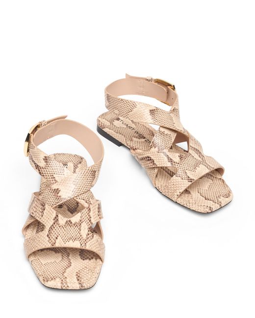 Stuart Weitzman Natural Sai Sandal