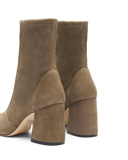 Stuart Weitzman Brown Essentialist Stretch 85