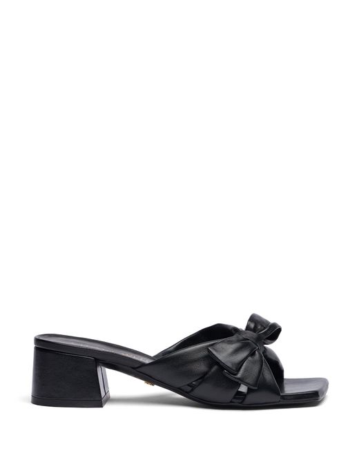 Stuart Weitzman Black Sofia 45 Slide
