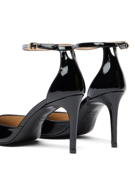 Stuart Weitzman Black Stuart Power Strap 85