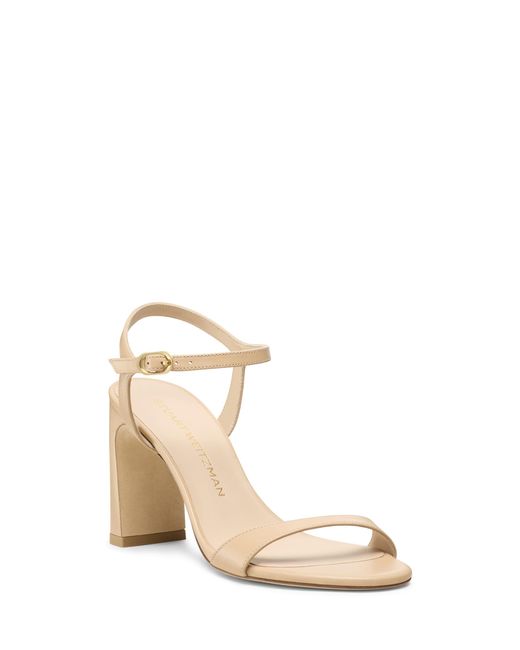 Stuart Weitzman Natural Babette 85