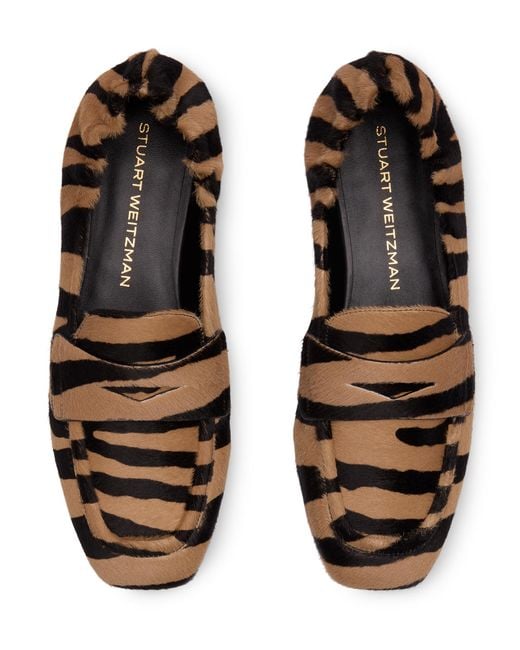 Stuart Weitzman Brown Bryant Loafer