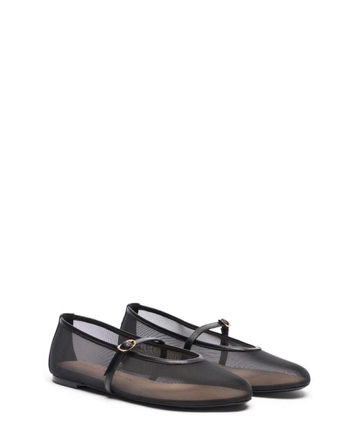 Stuart Weitzman Black Bareitall Mary Jane