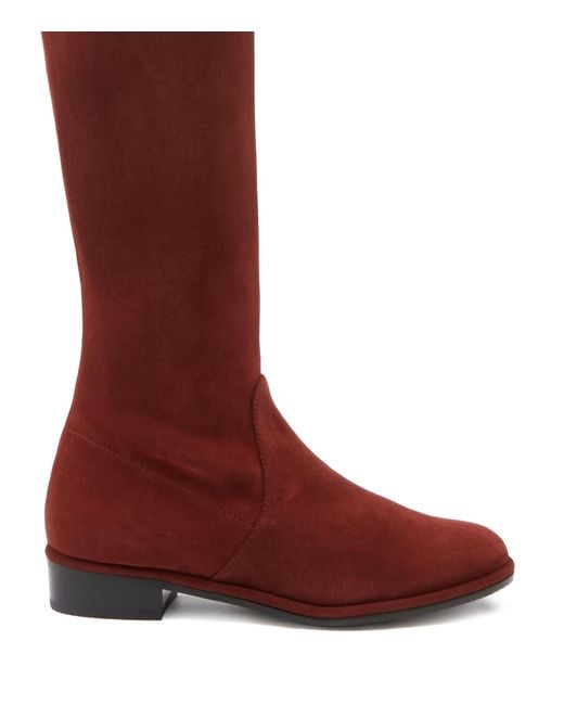 Lowland Stuart Weitzman en coloris Red