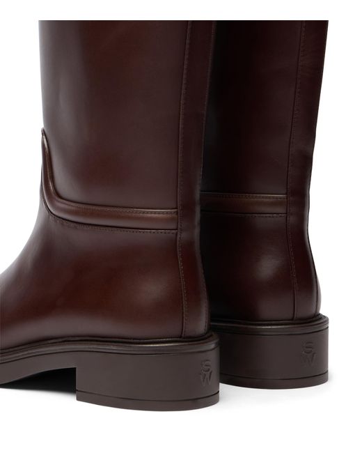 Stuart Weitzman Brown Celia Riding Boot