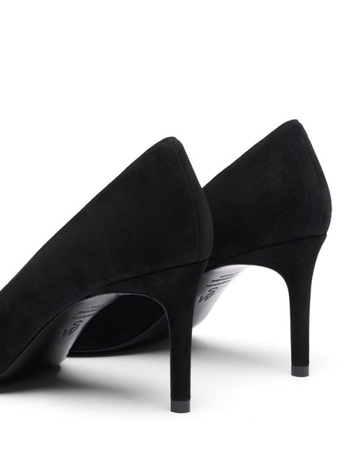 Stuart Power Pump 75 di Stuart Weitzman in Black