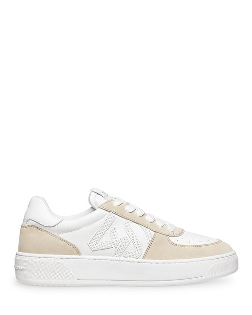 Stuart Weitzman White Sw Courtside Monogram Sneaker