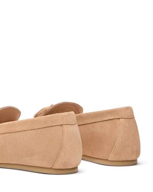 Stuart Weitzman Natural Loafers