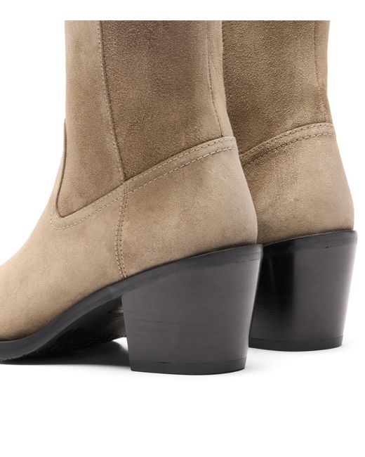 Stuart Weitzman Brown Tate Bootie