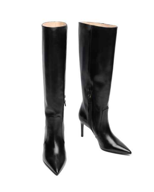 Stuart Weitzman Black Stuart Power Boot 85