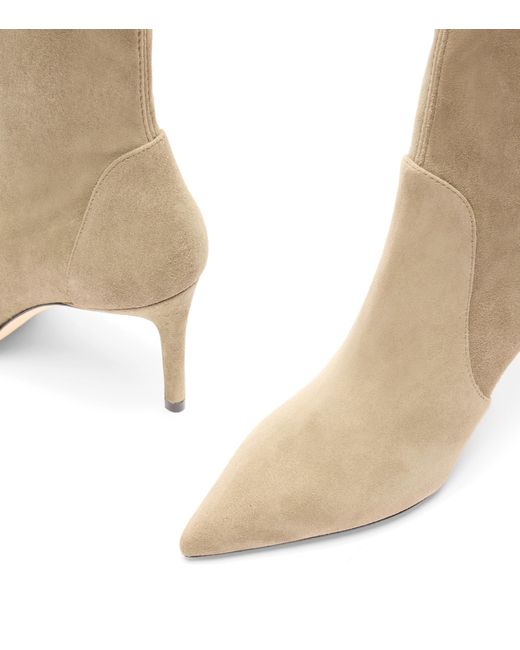 Stuart Weitzman Natural Stuart Power Bootie 75