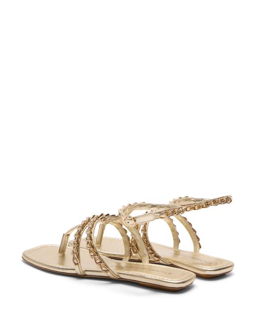 Stuart Weitzman Natural Soluxe Crystal Sandal